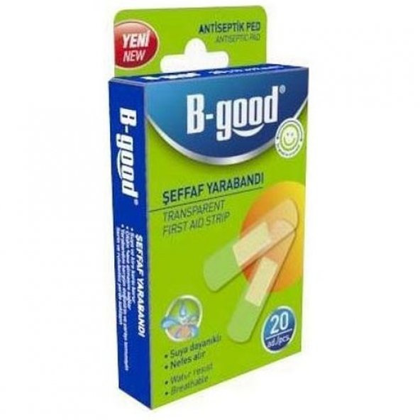 B-Good Şeffaf Yara Bandı ürün görseli 1