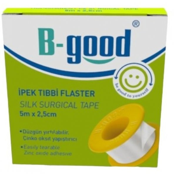 B-Good İpek Flaster 5m x 2,5cm ürün görseli 1