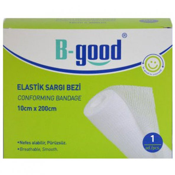 B-Good Elastik Sargı Bezi 10cm x 2m Tekli ürün görseli 1