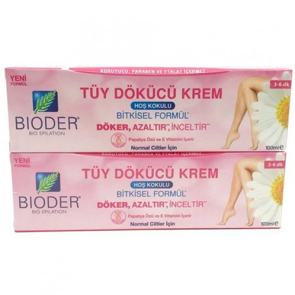 Bioder Tüy Dökücü Krem Kadınlara Özel 100 ml - 2 Adet ürün görseli 1