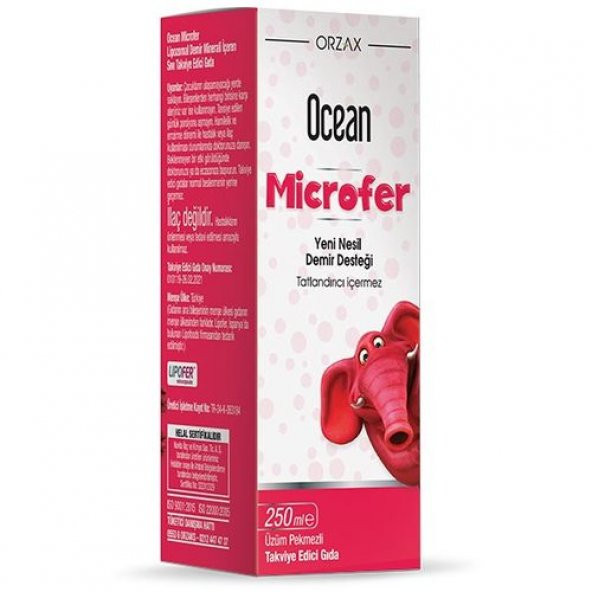 Ocean Microfer Şurup 250 ml ürün görseli 1