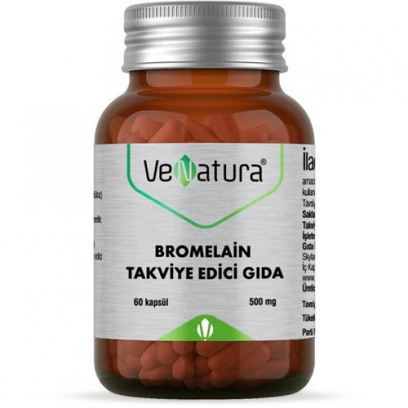 Venatura Bromelain 60 Kapsül ürün görseli 1