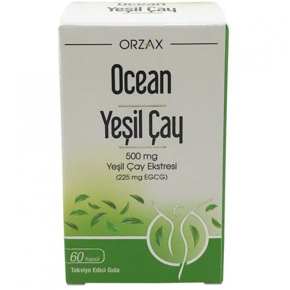Ocean Green Tea 500 mg 60 Kapsül ürün görseli 1