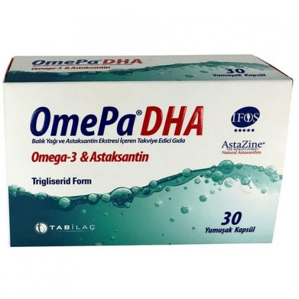 Omepa DHA 30 Yumuşak Kapsül ürün görseli 1