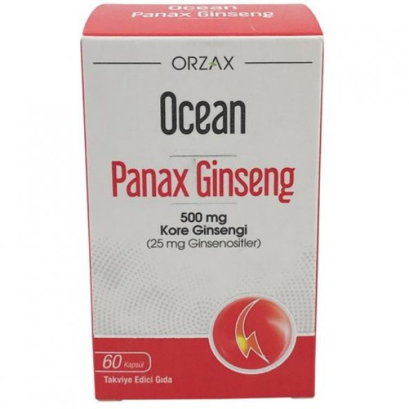Ocean Panax Ginseng 500 mg 60 Kapsül ürün görseli 1