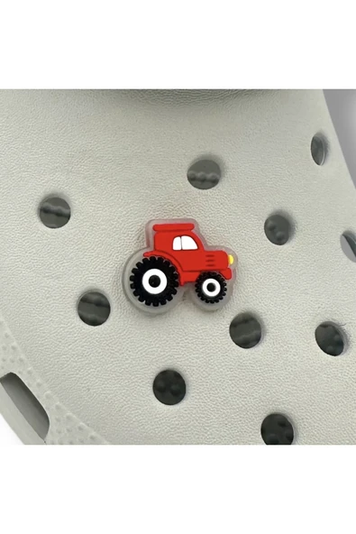 Crocs Terlik Süsü ve Aksesuarı , Çanta Süsü – Jibbitz 3D Mini Traktör Figür Aksesuar ürün görseli 1