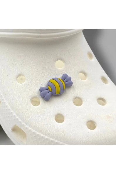 Crocs Terlik Süsü ve Aksesuarı , Çanta Süsü – Jibbitz 3D Kabartma Şeker Görsel Figür Aksesuar ürün görseli 1