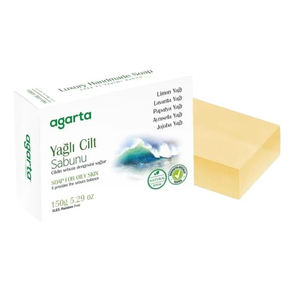 Agarta El Yapımı Doğal Sabun 150GR Yağlı Cilt ürün görseli 1