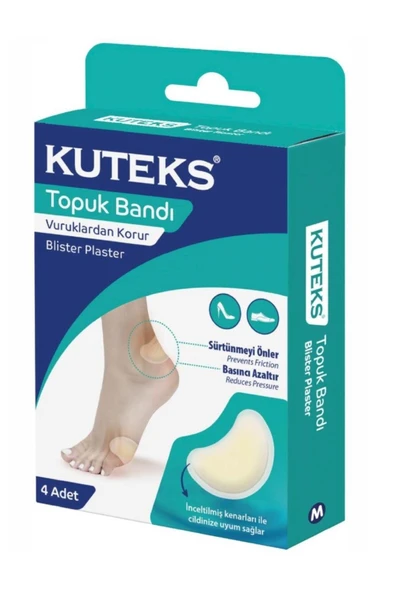 Kuteks Topuk Bandı 4'lü ürün görseli 1