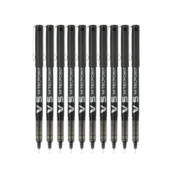 Pılot Roller Kalem İğne Uç V5 Siyah Bx-V5-B-E - Resim 3