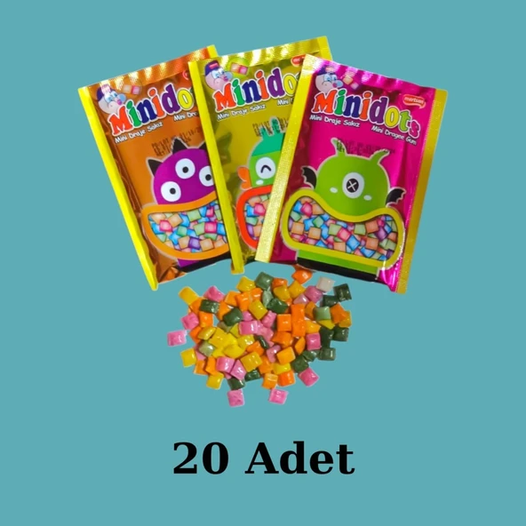 20 Adet Minidots Draje Sakız ürün görseli 1