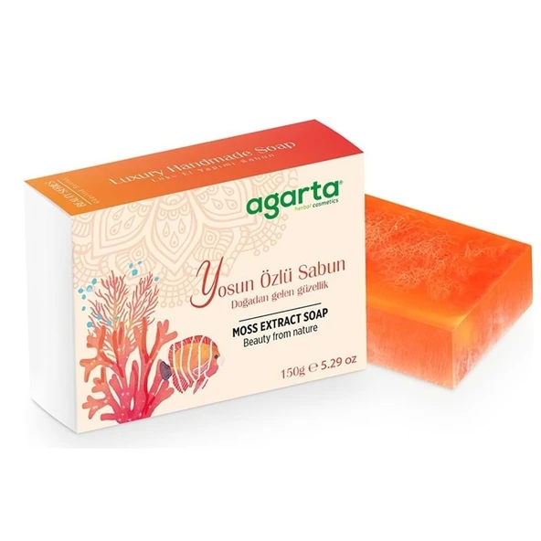 Agarta El Yapımı Doğal Sabun 150GR Yosun Özlü ürün görseli 1