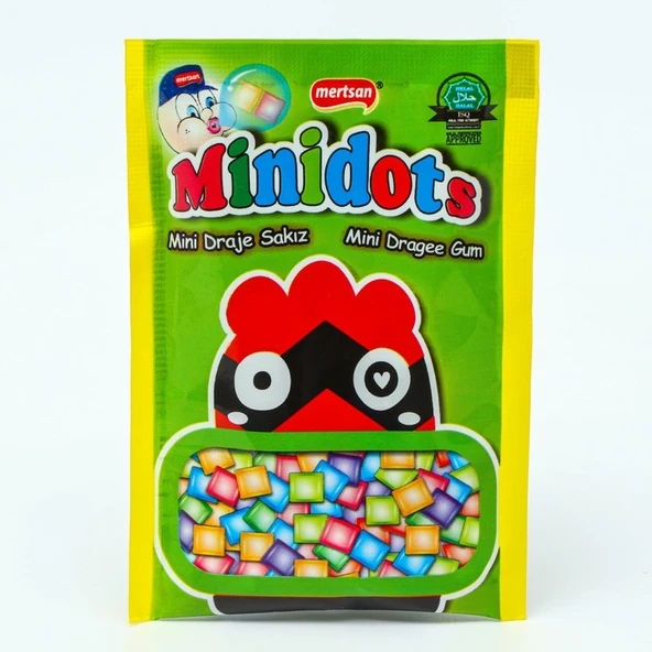 60 Adet Minidots Draje Sakız - Resim 3