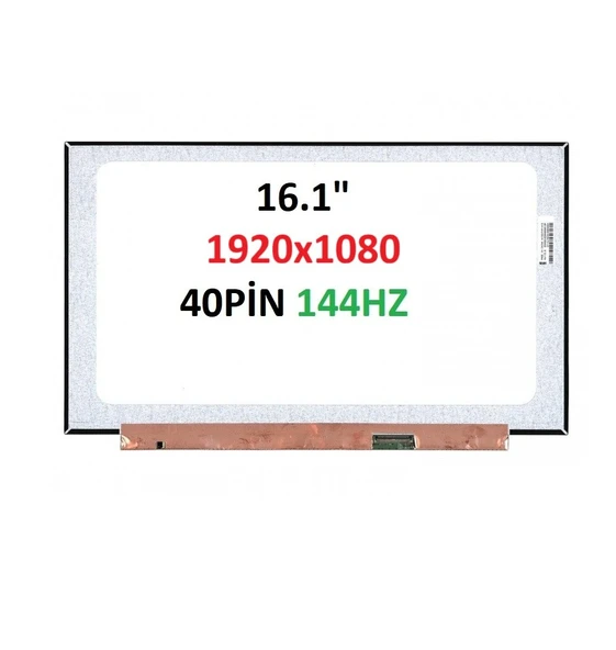 Hp Victus 16-r1078nt Gaming Ekran 16.1 Slim 40 pin Fhd 144hz Panel ürün görseli 1