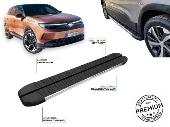 OPEL GRANDLAND B (ELEKTİRİKLİ) 2025 2026 2027 ARACA ÖZEL BASAMAK ürün görseli 1