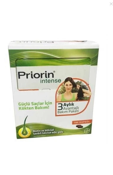 Priorin Intense 60 + 120 Kapsül ürün görseli 1