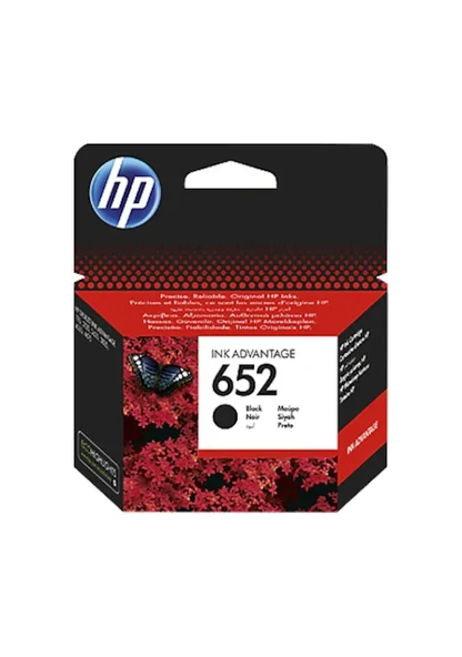 Hp 652 Siyah Black Kartuş F6V25Ae ürün görseli 1