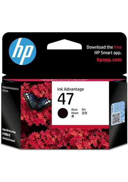 Hp 47 Siyah Mürekkep Kartuşu 6Zd21Ae Hp Deskjet Ultra 4828 ürün görseli 1