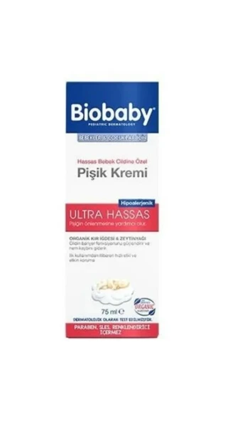 Biobaby Pişik Kremi 75 ml ürün görseli 1