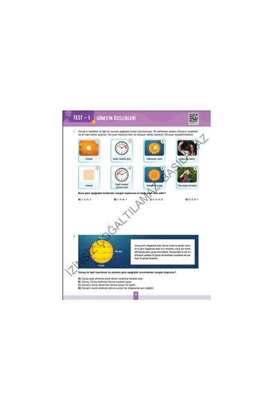5. Sınıf Master Fen Bilimleri Soru Bankası - Resim 2