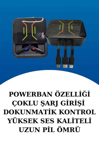 Dijital Göstergeli Bluetooth Kulaklık ve Bildirim Görebilen Akıllı Saat Alarm ve Titreşim ürün görseli 1