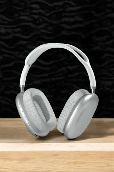P9 Plus Kablosuz Kulak Üstü Bluetooth Kulaklık Beyaz Mikrofonlu Kulaküstü Kablosuz Kulaklık ürün görseli 1