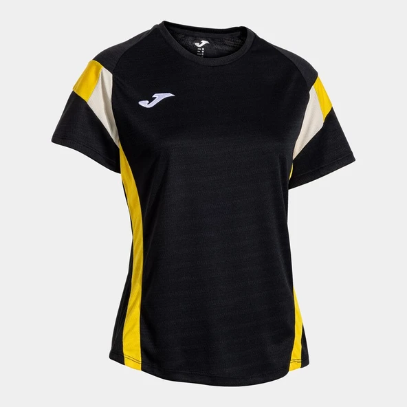Joma Montreal Kadın Sıfır Yaka Siyah Spor Tişört 902518.109 ürün görseli 1