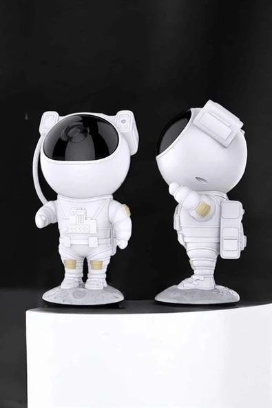 Astronot Görünümlü Projeksiyon Speaker Taşınabilir - Resim 5