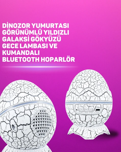Bluetooth Hoparlör Özellikli 7 Renkli Gece Aydınlatması ürün görseli 1