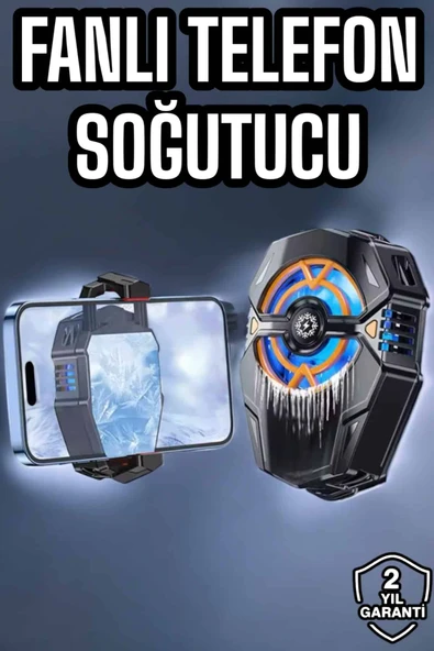 Fanlı Telefon Soğutucu Pervaneli Soğutma Fanı ürün görseli 1