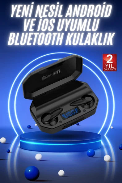 Yeni Nesil Android ve İOS Uyumlu Siyah Profesyonel Oyuncu Kulaklığı ürün görseli 1