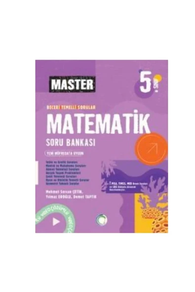 5. Sınıf Master Matematik 2024-2025 ürün görseli 1