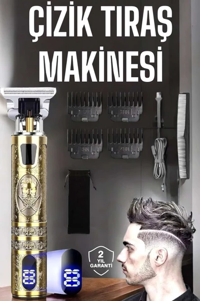 Çizik Tıraş Makinesi Şarjlı Paslanmaz Çelik Bıçaklı Uzun Ömürlü ürün görseli 1