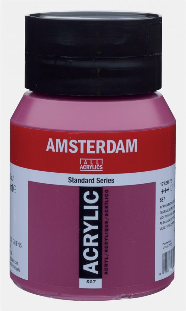 AAC ACRYLIC 500ML. PERM.RED VIOL ürün görseli 1