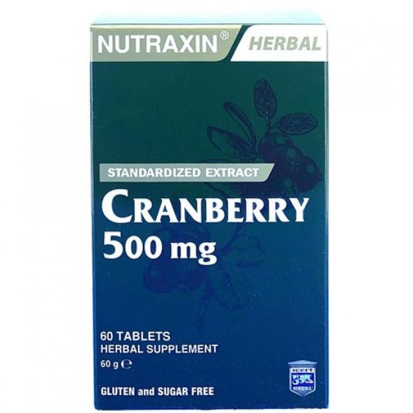 Nutraxin Cranberry 60 Tablet ürün görseli 1