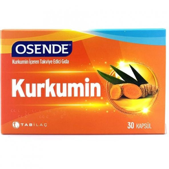 Osende Kurkumin 30 Kapsül ürün görseli 1