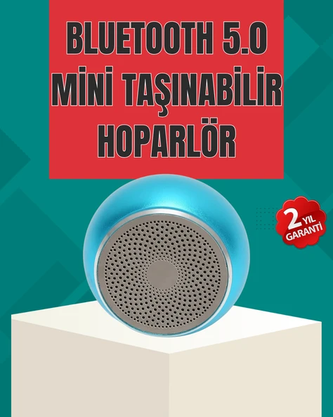 Taşınabilir Bluetooth Hoparlör | Eller Serbest Arama Özellikli ürün görseli 1