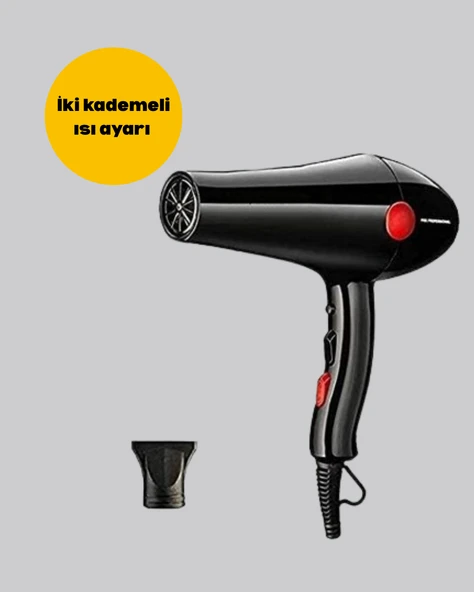 Profesyonel 2200W Saç Kurutma Makinesi Yüksek Performans - Resim 3