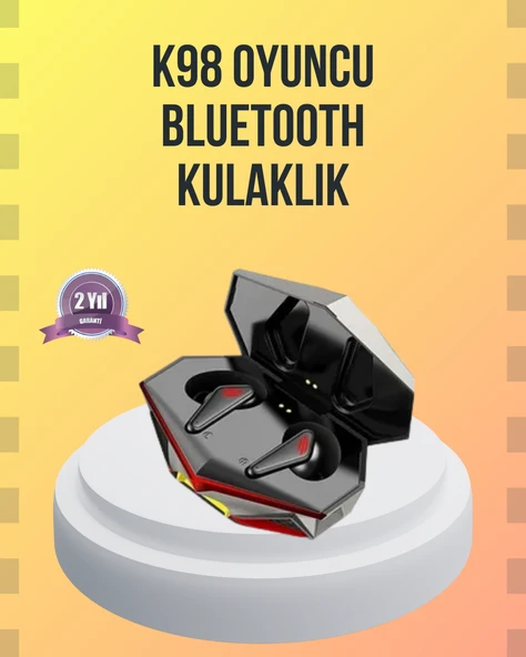 Kablosuz Bluetooth Gaming Kulaklık Suya Dayanıklı ürün görseli 1