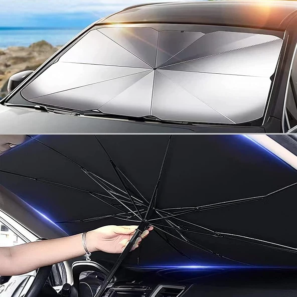 Audi A3, VW Tiguan, Ford Mondeo, Opel Insignia, Honda Civic Uyumlu Oto Şemsiye ürün görseli 1