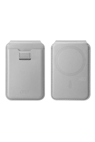 HS-020 Namib Stant Özellikli Magsafe Kartlık - Titan Gri ürün görseli 1