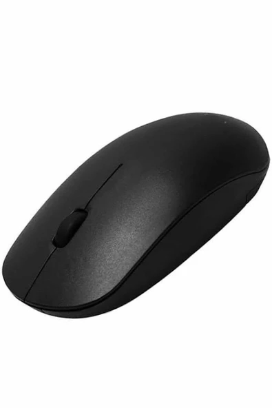 Siyah Kablosuz Mouse Wireless Mouse Minimal Tasarım - Resim 4