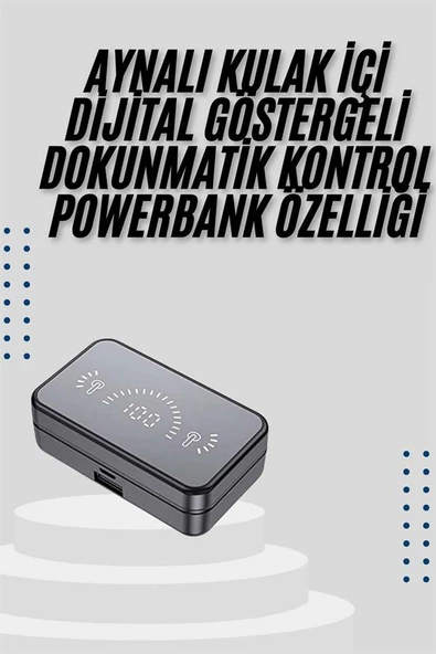 İos Android Uyumlu Bluetooth Kulaklık Kablosuz Kulaklık Yüksek Basslı ürün görseli 1