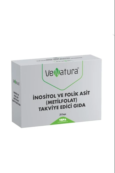 Venatura İnositol ve Folik Asit Metilfolat 20 Saşe ürün görseli 1