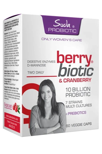 Suda Probiotic-Berrybiotic 60 Kapsül ürün görseli 1