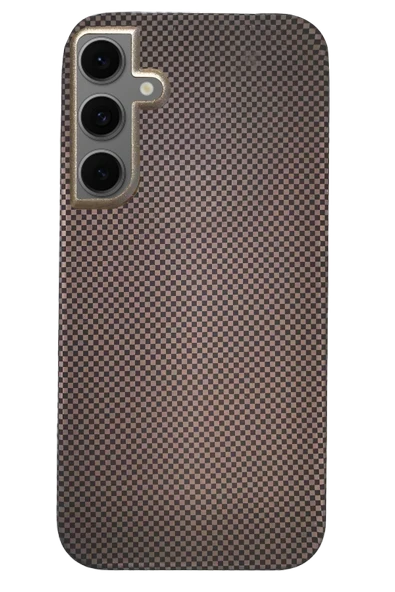 Fuchsia Samsung Galaxy S24 ile Uyumlu Besa Kablosuz Şarj Özellikli Kapak - Natural Grey ürün görseli 1