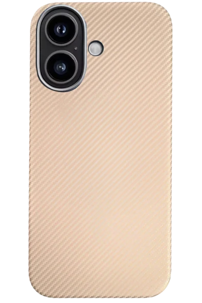 Fuchsia iPhone 16 ile Uyumlu Besa Kablosuz Şarj Özellikli Kapak - Desert ürün görseli 1