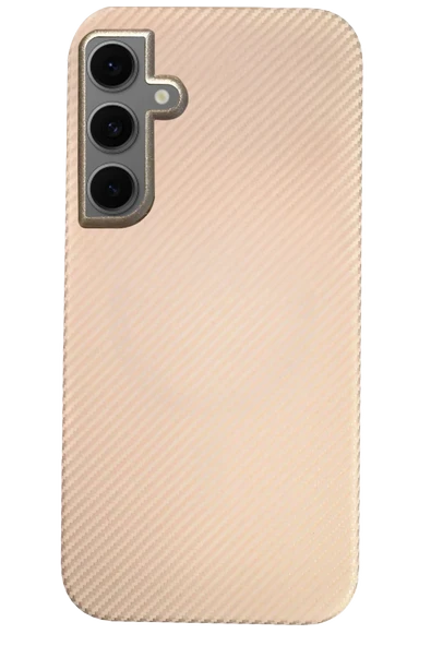 Fuchsia Samsung Galaxy S24 ile Uyumlu Besa Kablosuz Şarj Özellikli Kapak - Desert ürün görseli 1
