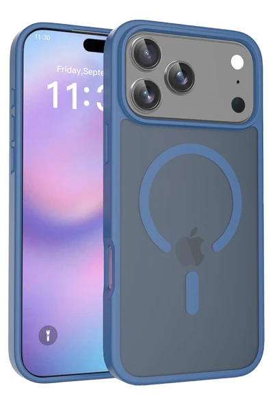 Apple iPhone 17 Pro Max Jota Magneticsafe Kapak - Lacivert ürün görseli 1
