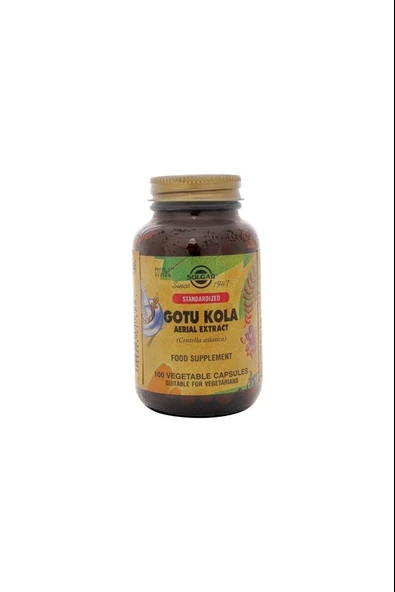 Solgar Gotu Kola Aerial Extract 100 Kapsül ürün görseli 1